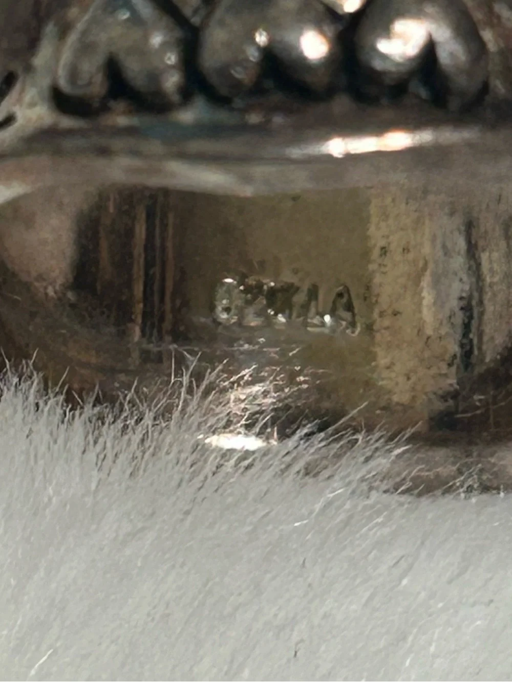 PEACE LOVE AND HARMONY STERLING SILVER 925 BAND RING